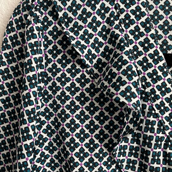 EUC Liz Claiborne Blouse Elbow Length PL Petite Large - Picture 7 of 13